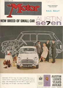 THE MOTOR 1959 NOV 25 - AUSTIN SEVEN, HOLDER SPECIAL, EDWARDIANS